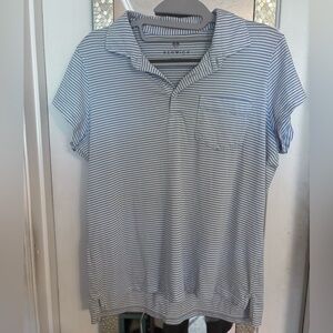Renwick 3/4 Sleeve Cotton Polo